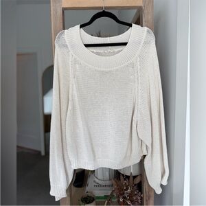 The Row Bateau Neckline Sweater